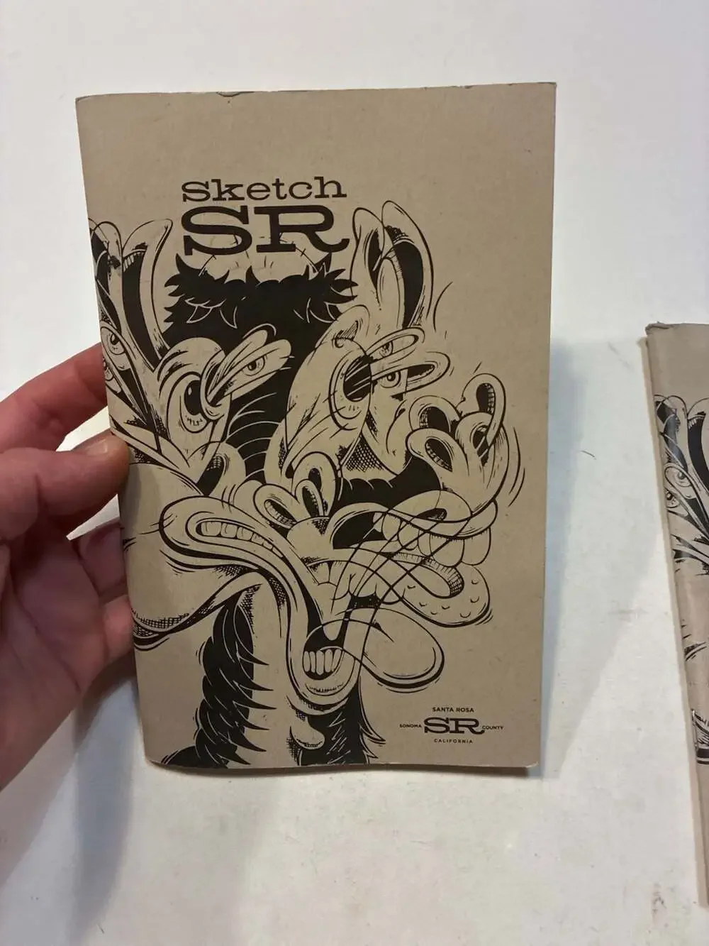 Sketch SR Santa Rosa California Artist Sketchbook